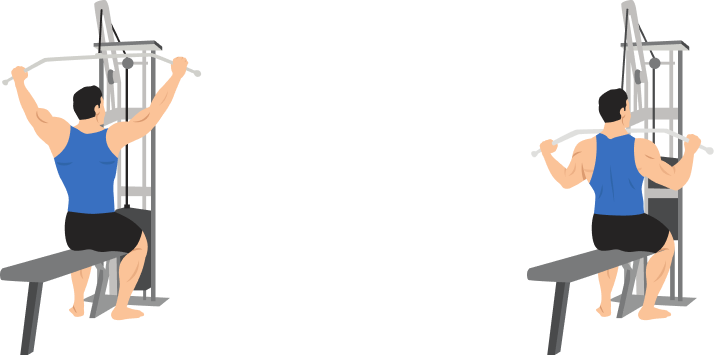 Lat Pulldown demonstration
